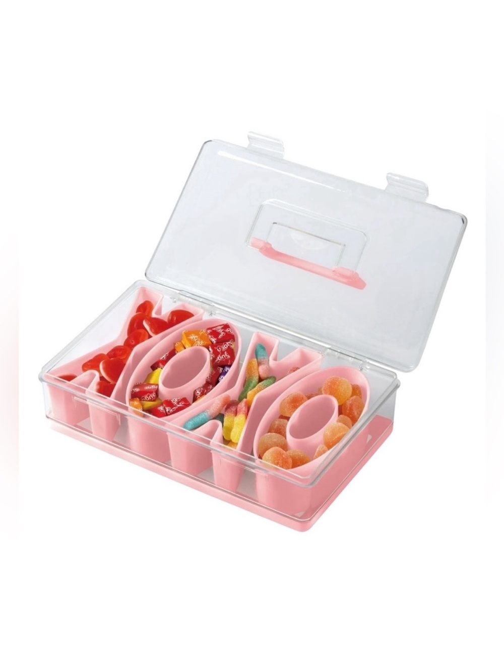 Xoxo Plastic Snack Organizer Box